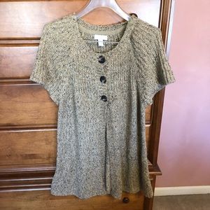 Charter club tan sweater vest